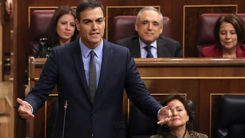  Pedro Sánchez en el Congreso