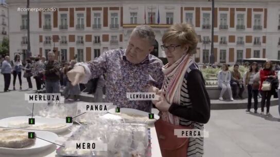 &iquest;Sabe la gente diferenciar entre cinco tipos de pescado? Chicote hace la prueba definitiva para saber si los restaurantes "nos la cuelan"