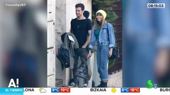 La 'pillada' de Aitana y Miguel Bernardeau en actitud muy cariñosa La 'pillada' de Aitana y Miguel Bernardeau en actitud muy cariñosa