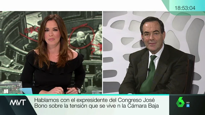 José Bono: "Rufián se ve obligadO a hacer un papel y representar una función en el Parlamento" José Bono: "Rufián se ve obligadO a hacer un papel y representar una función en el Parlamento"