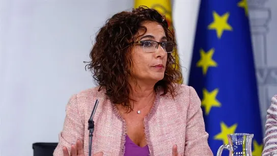 La ministra de Hacienda, María Jesús Montero La ministra de Hacienda, María Jesús Montero