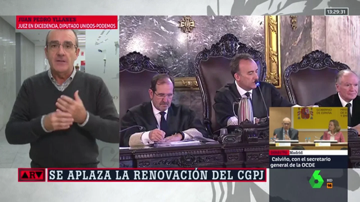 Yllanes: "Volver a que sea la carrera judicial la que designe a los vocales del CGPJ no es una buena solución" Yllanes: "Volver a que sea la carrera judicial la que designe a los vocales del CGPJ no es una buena solución"