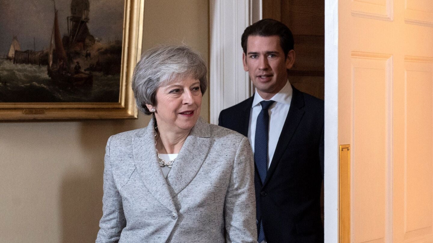 La primera ministra brit&aacute;nica, Theresa May