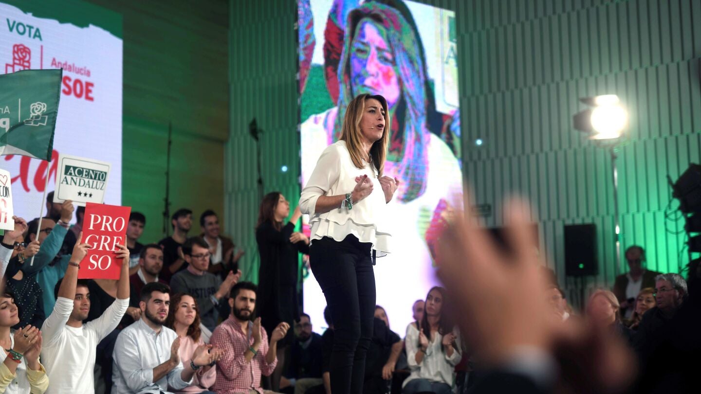  La presidenta de la Junta de Andaluc&iacute;a, Susana D&iacute;az