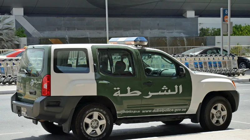 Coche de la Policía de Dubai