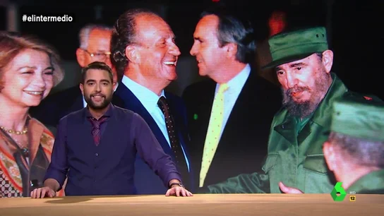 Dani Mateo y los viajes oficiales a Cuba: "Nuestro rey se movía en la isla del calor y el cachondeo como pez en el agua" Dani Mateo y los viajes oficiales a Cuba: "Nuestro rey se movía en la isla del calor y el cachondeo como pez en el agua"