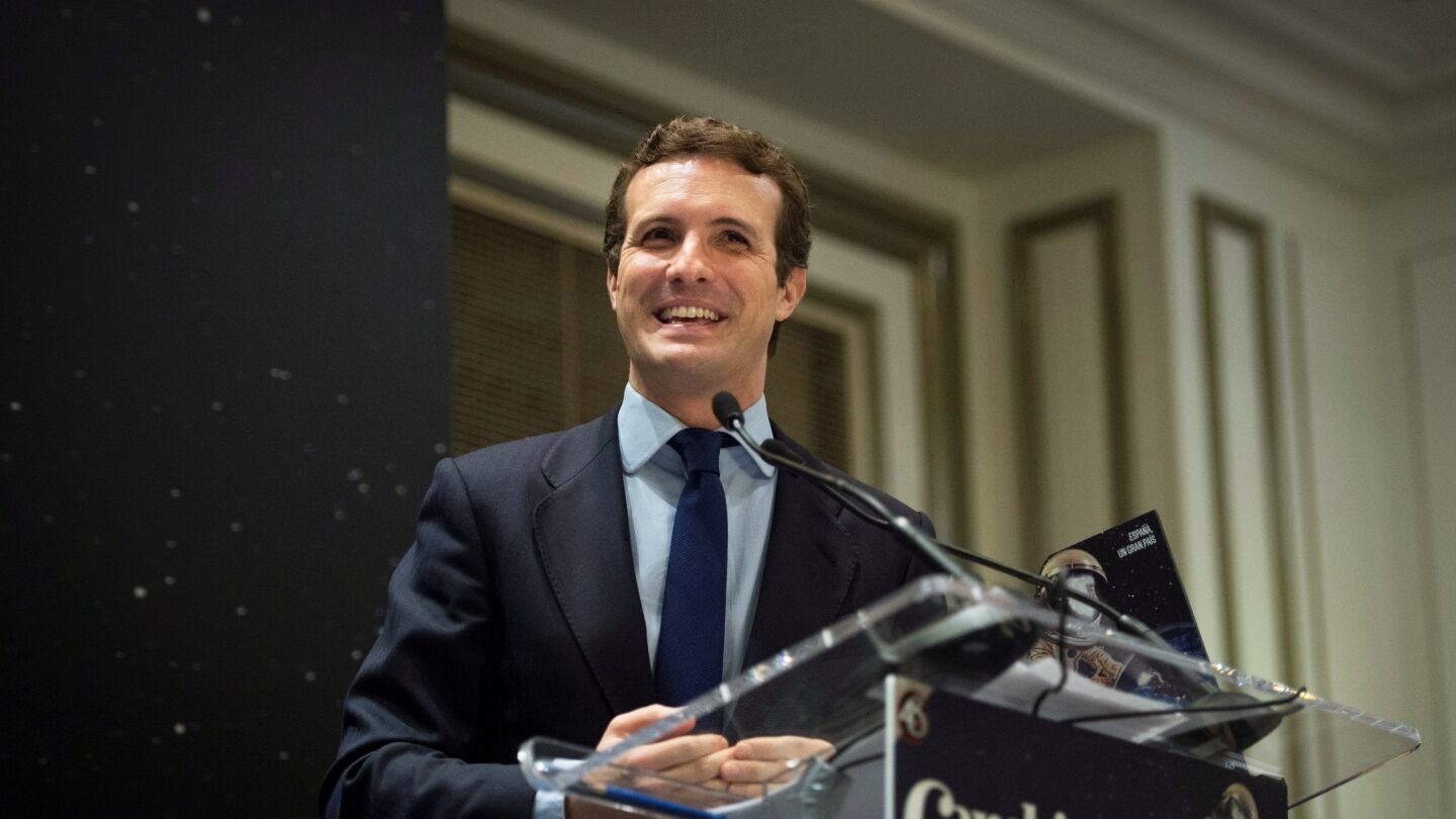 El presidente del Partido Popular (PP), Pablo Casado,