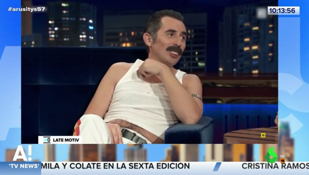 Berto Romero se mete en la piel de Freddie Mercury para hablar de 'Bohemian Rhapsody' Berto Romero se mete en la piel de Freddie Mercury para hablar de 'Bohemian Rhapsody'
