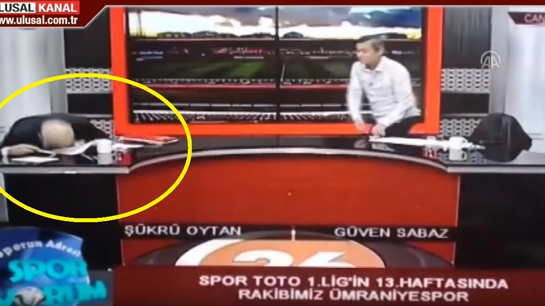 Un periodista turco sufre un infarto en pleno directo