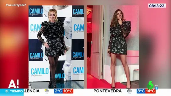 Marta Sánchez le copia el look a Sara Carbonero Marta Sánchez le copia el look a Sara Carbonero