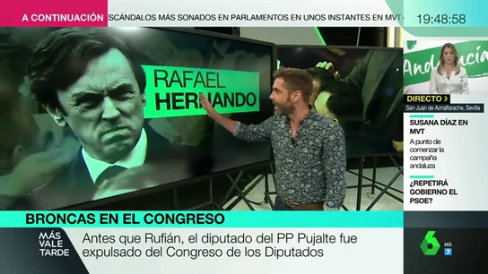 Martínez Pujalte, Labordeta, Rafael Hernando... repasamos los rifirrafes más sonados de la historia reciente del Congreso Martínez Pujalte, Labordeta, Rafael Hernando... repasamos los rifirrafes más sonados de la historia reciente del Congreso