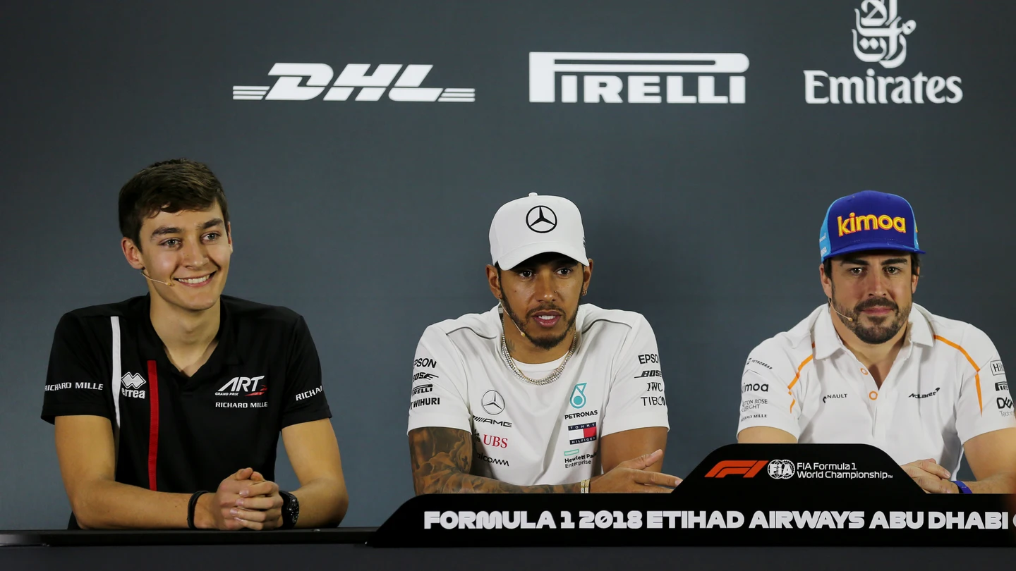 Fernando Alonso en su última rueda de prensa Fernando Alonso en su última rueda de prensa