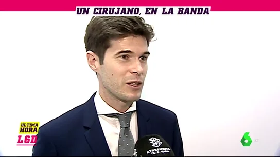César Noval, el linier cirujano, a laSexta Deportes: "Mis dos profesiones son un 'hobbie'" César Noval, el linier cirujano, a laSexta Deportes: "Mis dos profesiones son un 'hobbie'"
