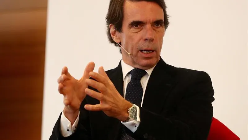 El expresidente del Gobierno, José María Aznar