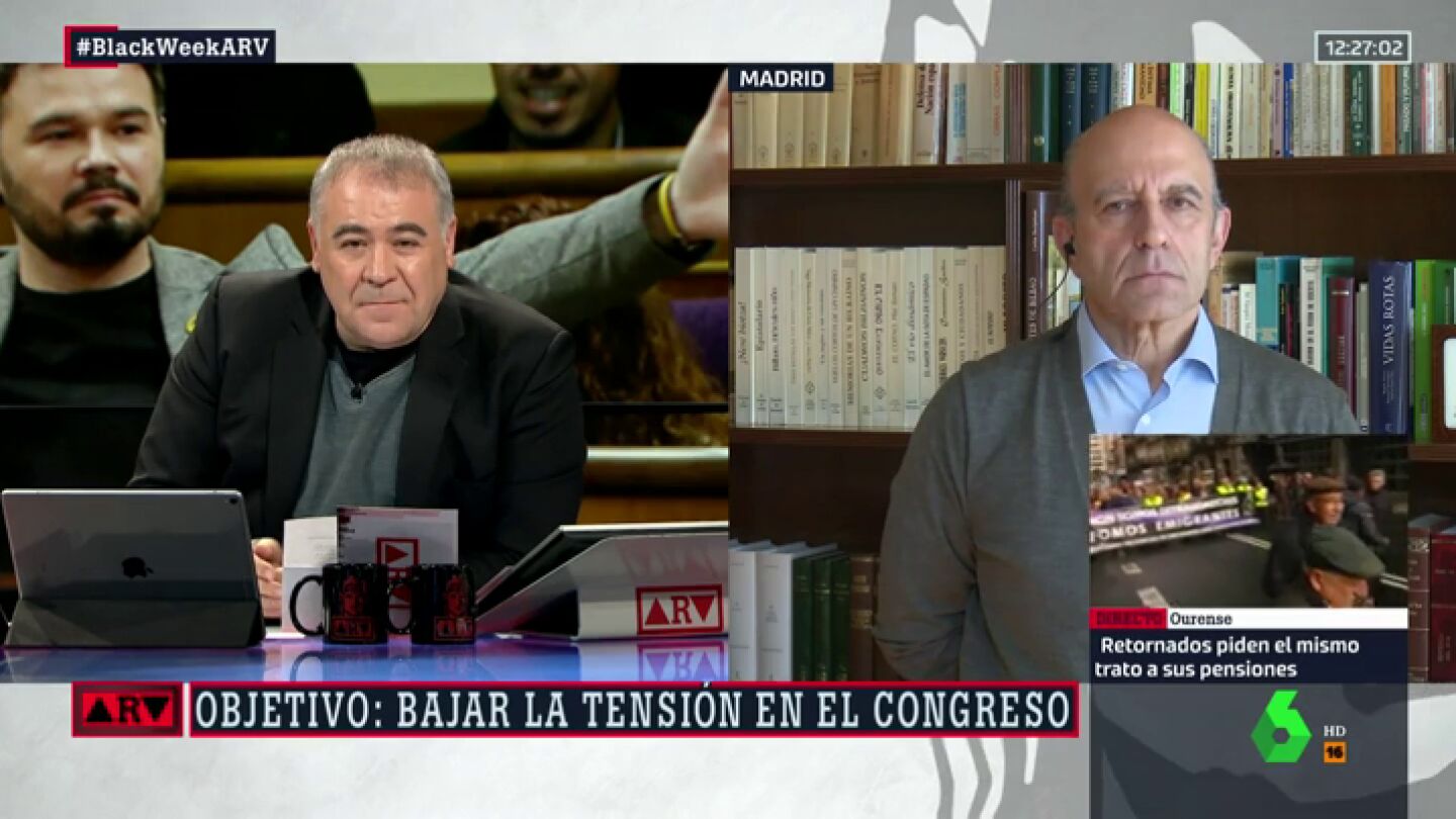 Zarzalejos: "Que el escupitajo sea el gran debate nacional significa que esta legislatura est&aacute; 'zombie', muerta"