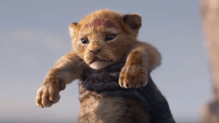 Simba en 'El Rey León'