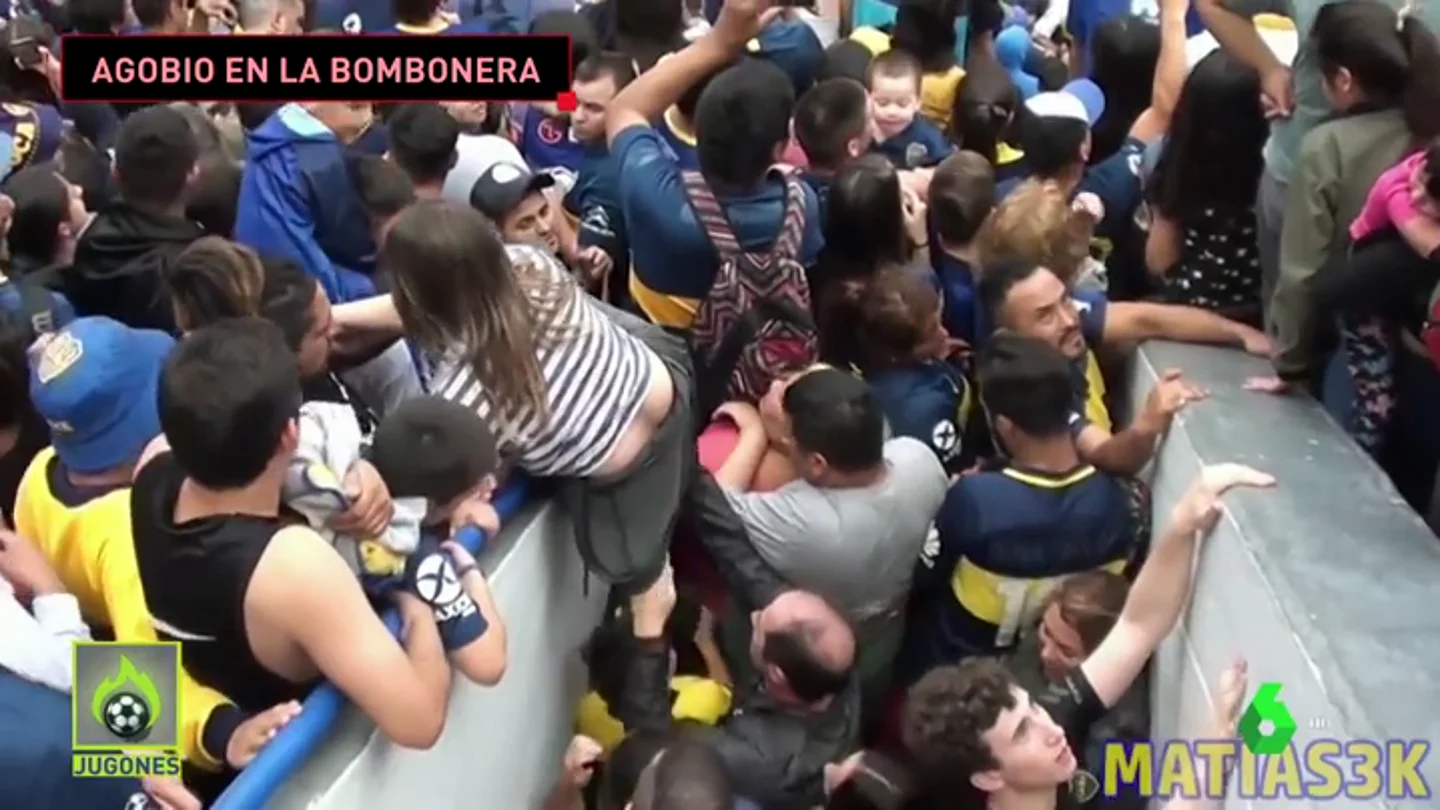 Colapso en la Bombonera para ver entrenar a Boca Colapso en la Bombonera para ver entrenar a Boca