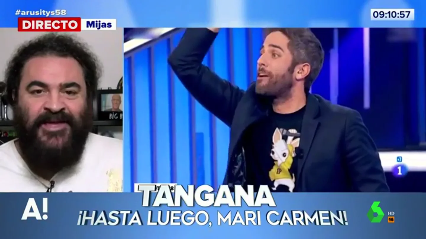 El análisis de El Sevilla del "¡Hasta luego, Mari Carmen!" de Roberto Leal a Tangana en Operación Triunfo El análisis de El Sevilla del "¡Hasta luego, Mari Carmen!" de Roberto Leal a Tangana en Operación Triunfo