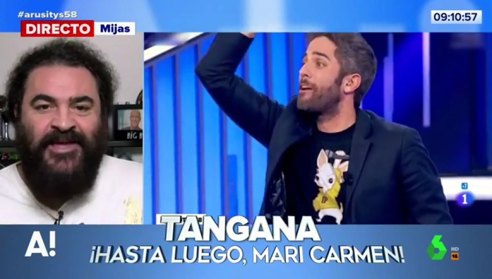El análisis de El Sevilla del "¡Hasta luego, Mari Carmen!" de Roberto Leal a Tangana en Operación Triunfo El análisis de El Sevilla del "¡Hasta luego, Mari Carmen!" de Roberto Leal a Tangana en Operación Triunfo