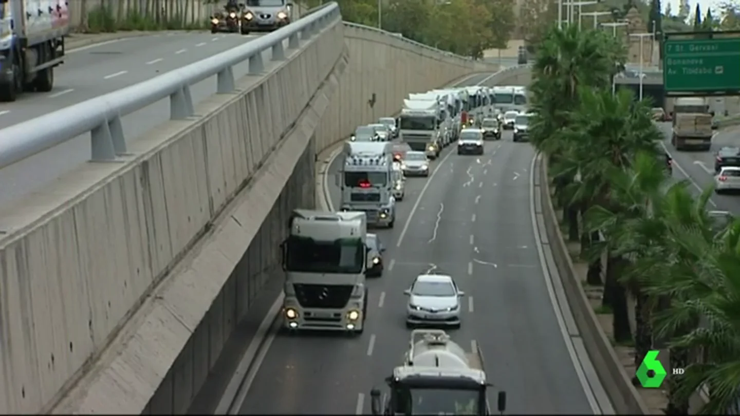 Atasco en Barcelona Atasco en Barcelona
