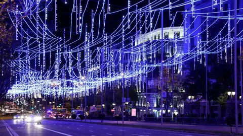Imagen de las luces de Madrid Imagen de las luces de Madrid