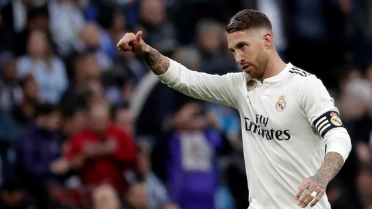 Sergio Ramos, durante un partido Sergio Ramos, durante un partido