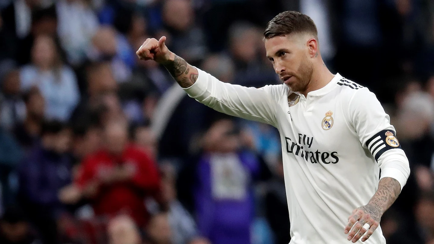 Sergio Ramos, durante un partido Sergio Ramos, durante un partido