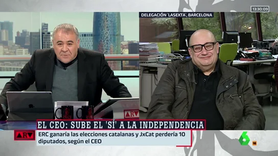 Miquel Giménez analiza los datos del CEO: "El estancamiento de la sociedad catalana ya es por puro cansancio" Miquel Giménez analiza los datos del CEO: "El estancamiento de la sociedad catalana ya es por puro cansancio"