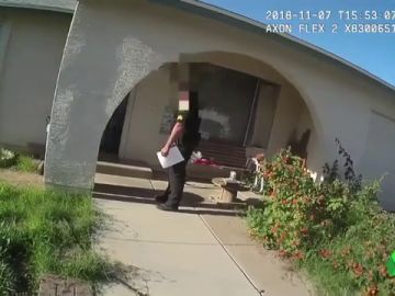 Las impactantes imágenes del ataque de un perro peligroso a un policía de Arizona Las impactantes imágenes del ataque de un perro peligroso a un policía de Arizona