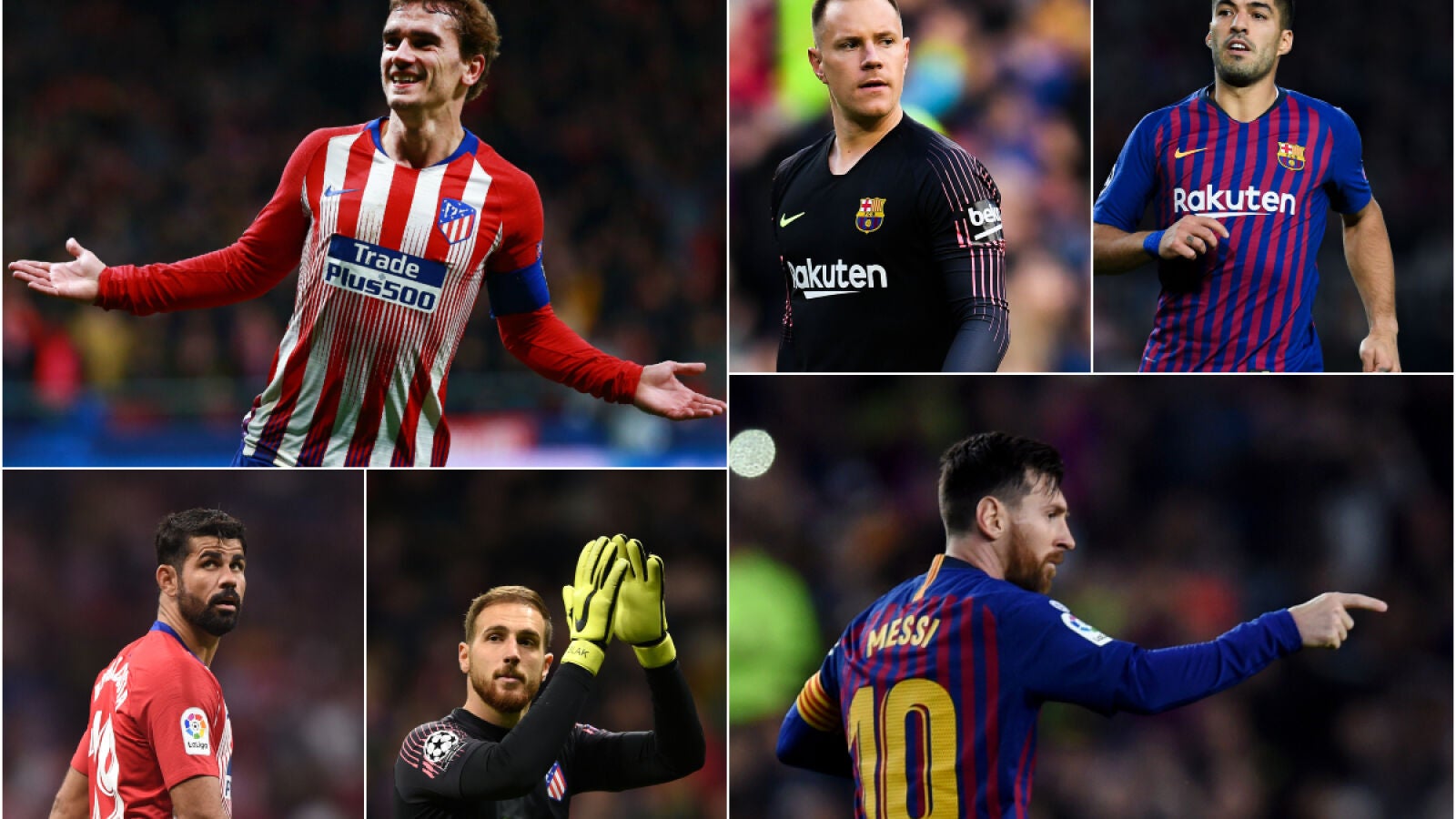 Atl&eacute;tico vs Barcelona