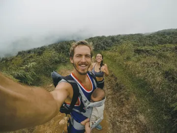 Selfie familiar para Facebook Selfie familiar para Facebook