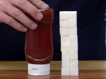 ¿Sabes cuántos kilos de azúcar consumes sin darte cuenta?: un bote de ketchup contiene 16 terrones ¿Sabes cuántos kilos de azúcar consumes sin darte cuenta?: un bote de ketchup contiene 16 terrones