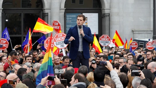 Albert Rivera durante un acto de España Ciudadana Albert Rivera durante un acto de España Ciudadana
