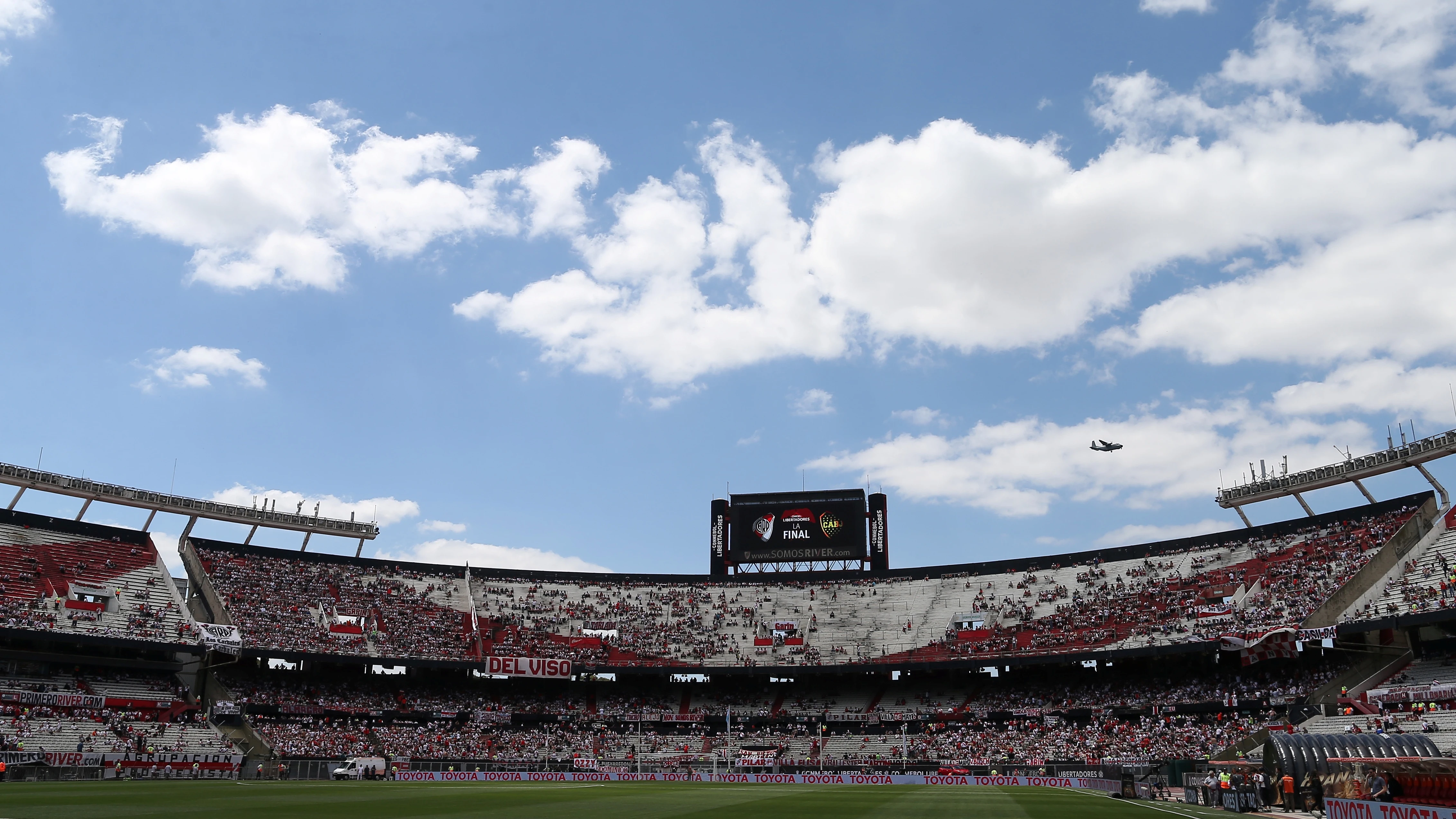 El Monumental, antes del River - Boca