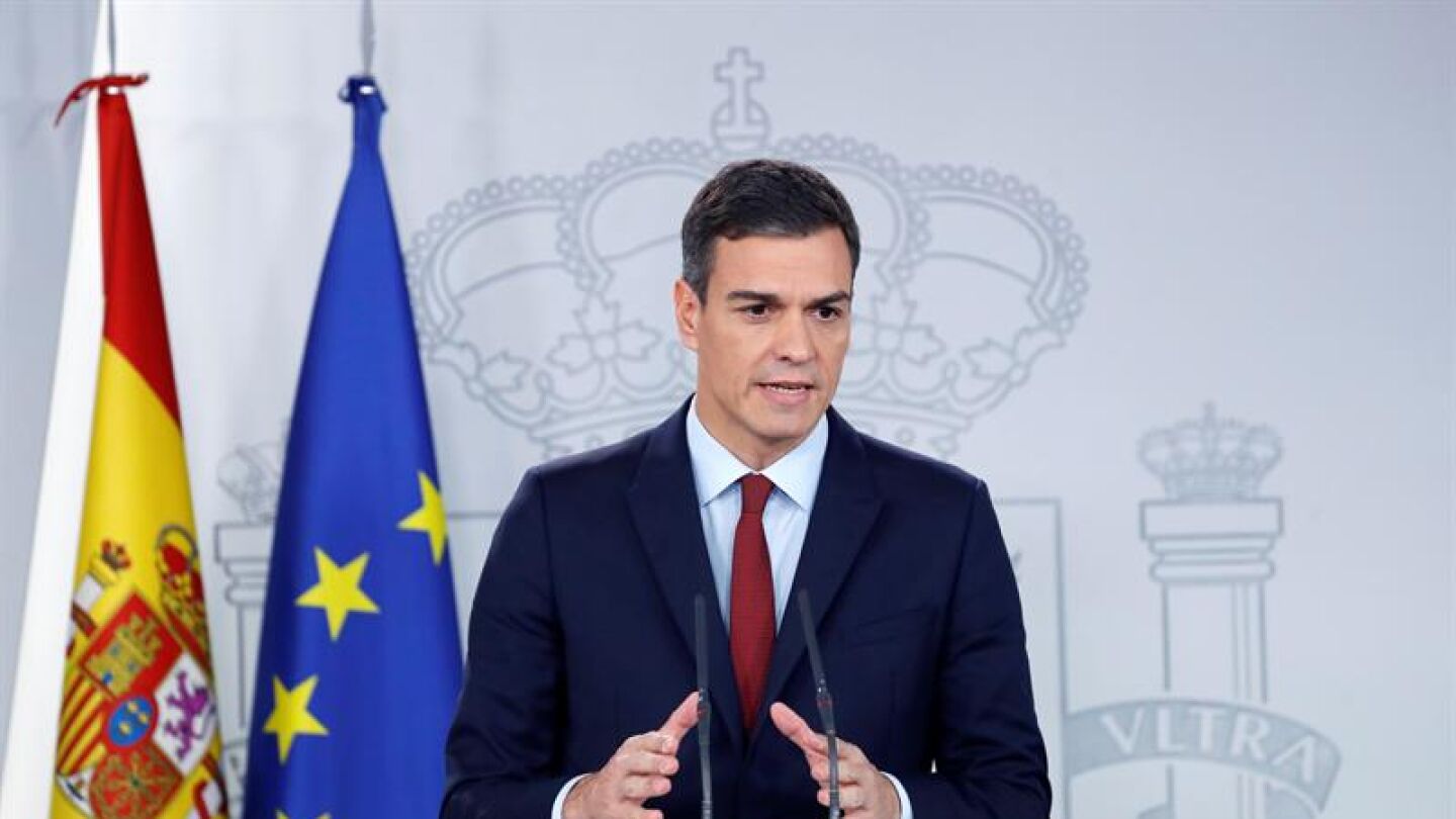 El presidente del Gobierno, Pedro S&aacute;nchez