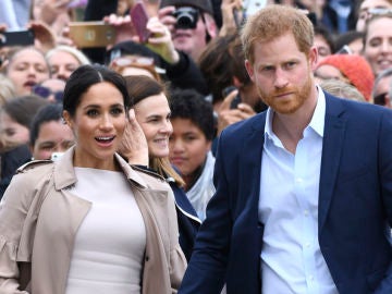 Los duques de Sussex, Meghan Markle y el príncipe Harry Los duques de Sussex, Meghan Markle y el príncipe Harry