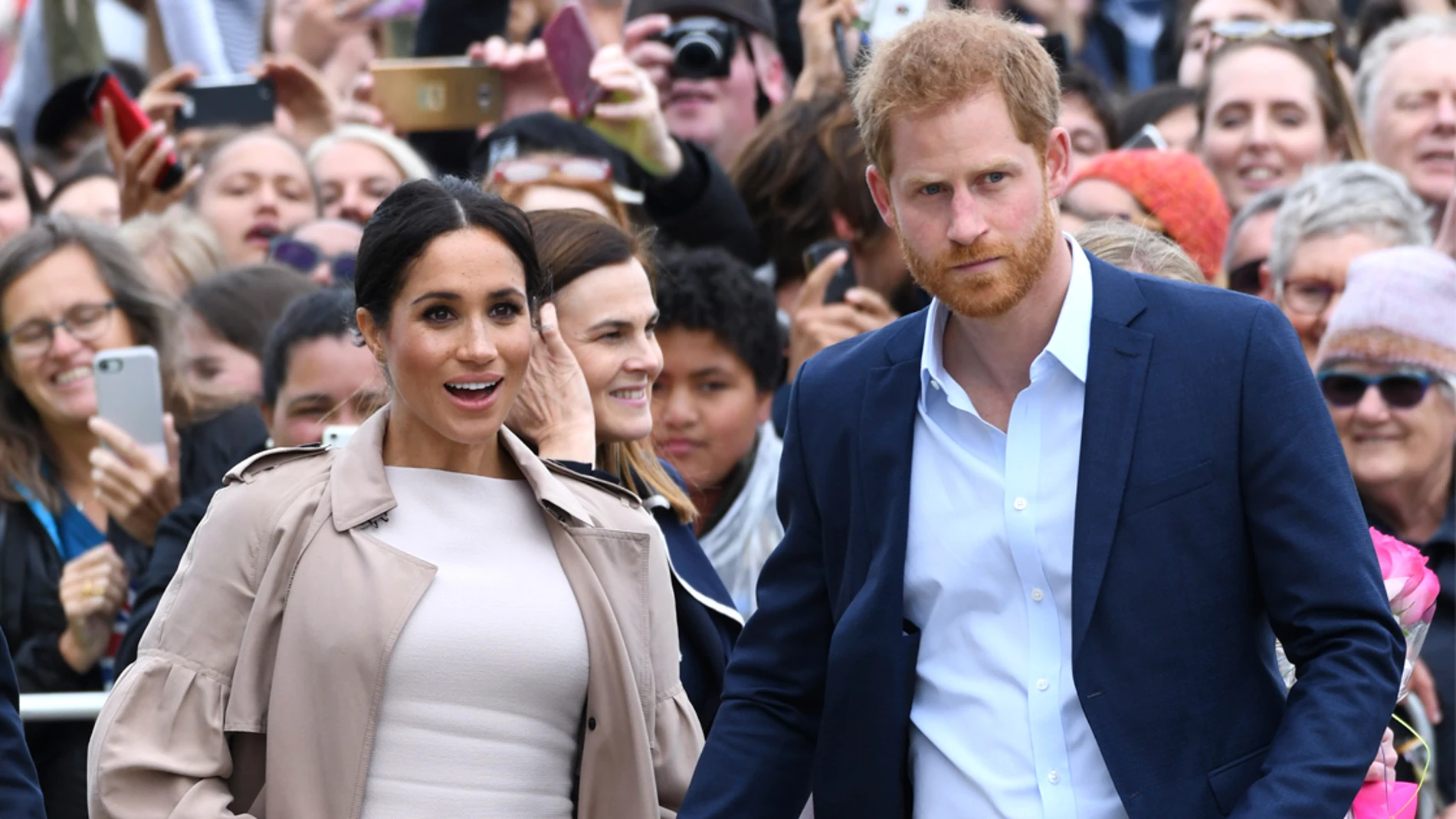 Los duques de Sussex, Meghan Markle y el príncipe Harry