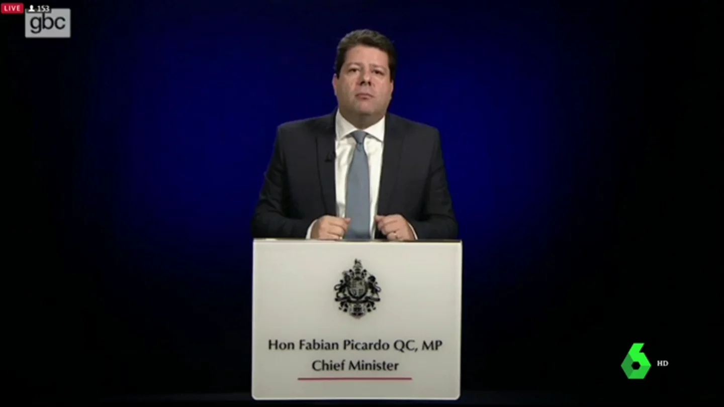 Fabian Picardo: "Pedro Sánchez ha hecho unas declaraciones que no significan nada desde el punto de vista legal" Fabian Picardo: "Pedro Sánchez ha hecho unas declaraciones que no significan nada desde el punto de vista legal"