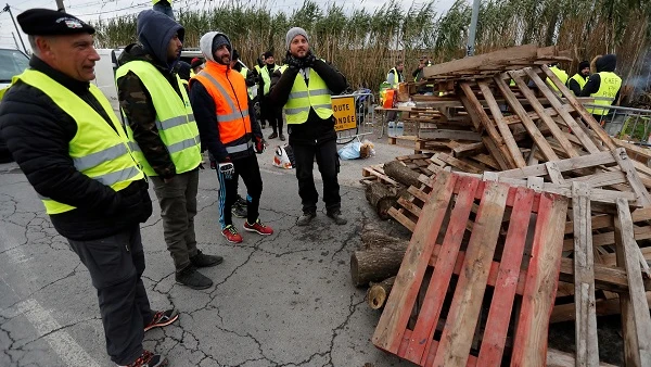 Frontera entre España y Francia bloqueada