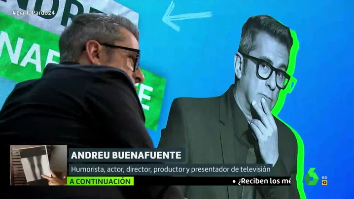 Andreu Buenafuente en Liarla Pardo