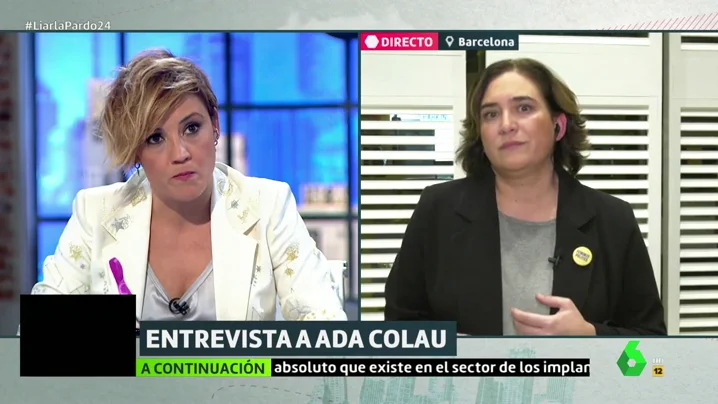 Ada Colau, la alcaldesa de Barcelona