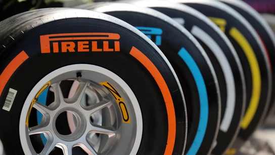 Los neumáticos Pirelli, antes de un Gran Premio Los neumáticos Pirelli, antes de un Gran Premio