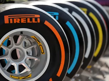 Los neumáticos Pirelli, antes de un Gran Premio Los neumáticos Pirelli, antes de un Gran Premio