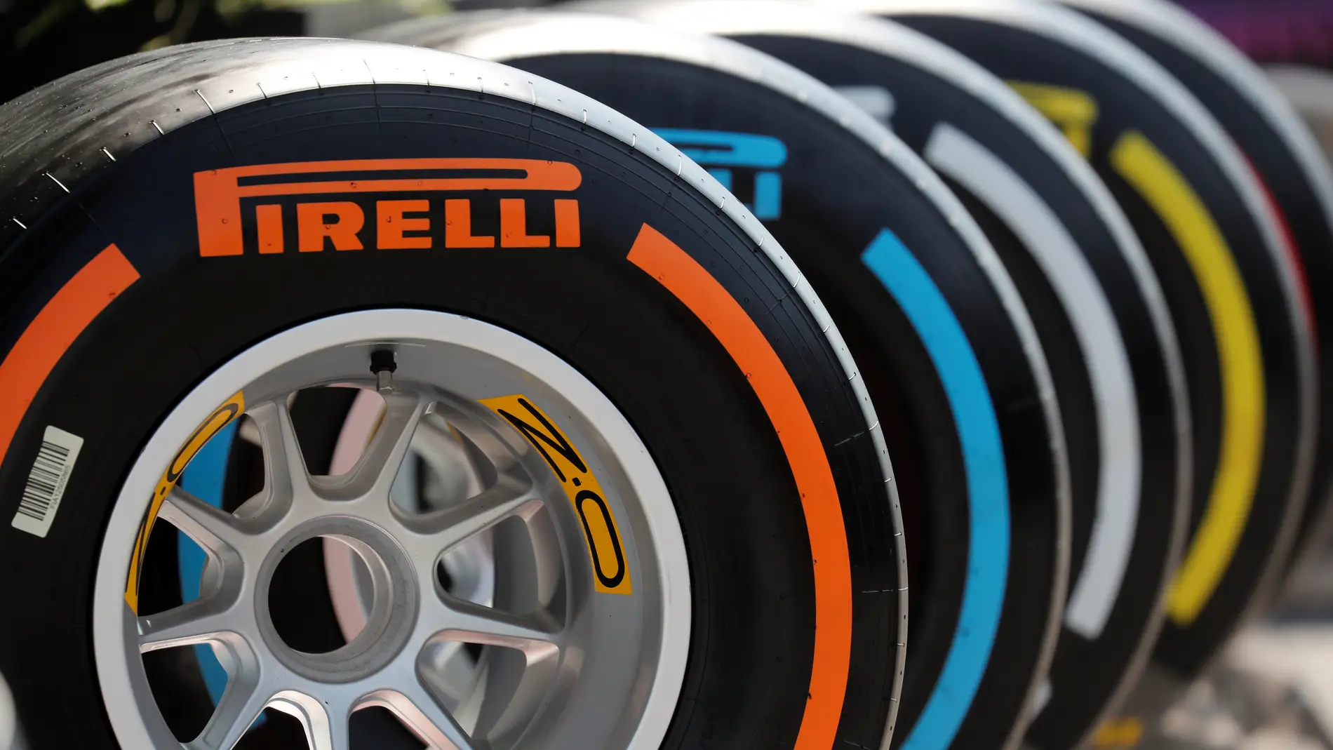Los neumáticos Pirelli, antes de un Gran Premio