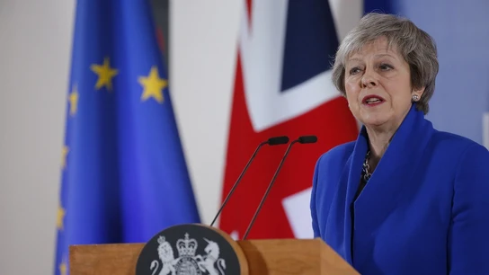 La primera ministra británica, Theresa May La primera ministra británica, Theresa May