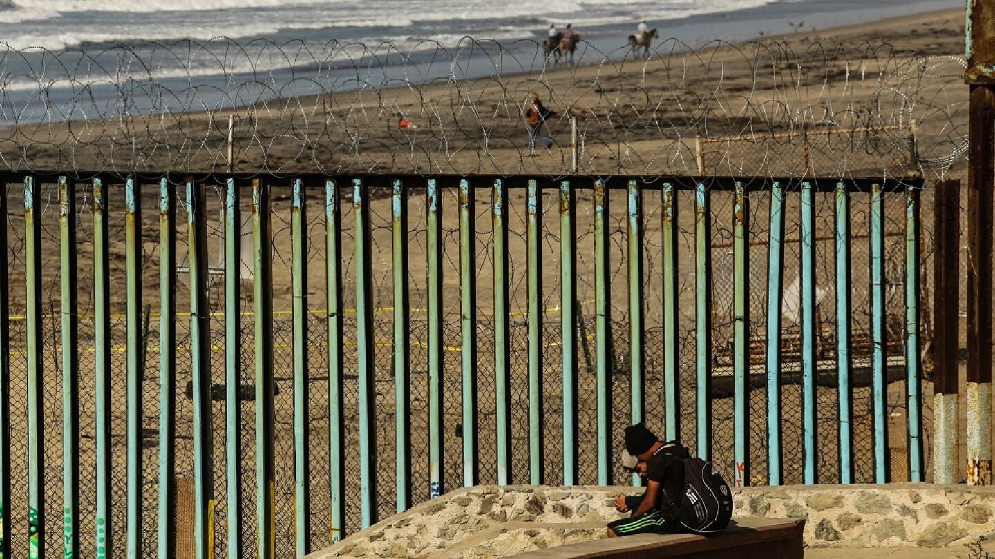 Imagen de la frontera de EEUU