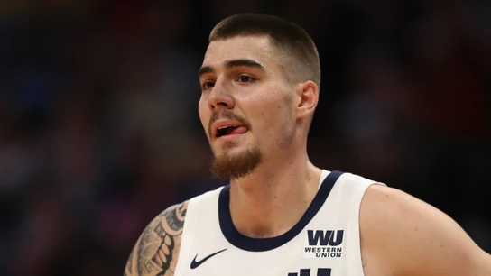 Juancho Hernangómez, con los Nuggets Juancho Hernangómez, con los Nuggets
