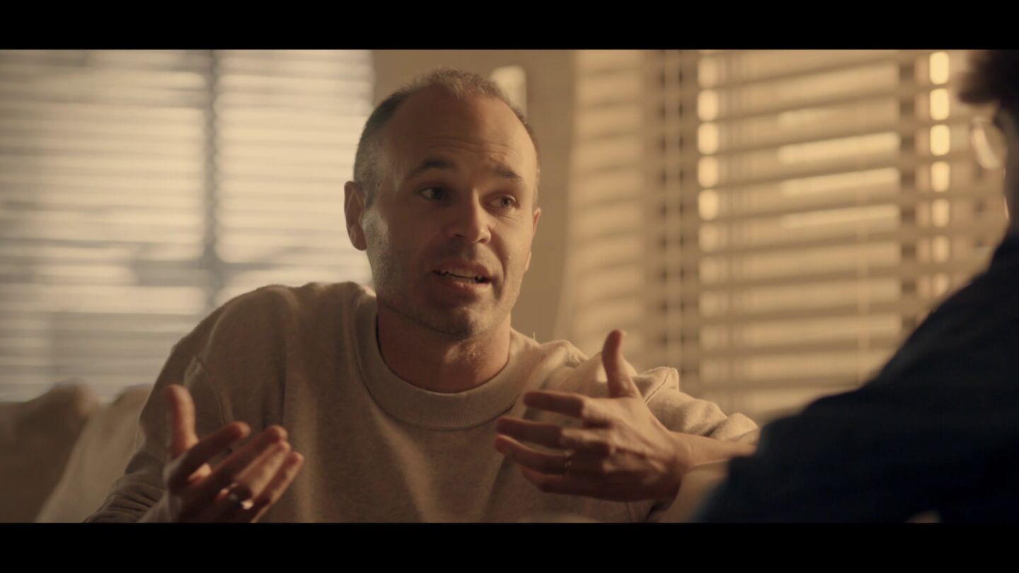 Andr&eacute;s Iniesta, en Salvados