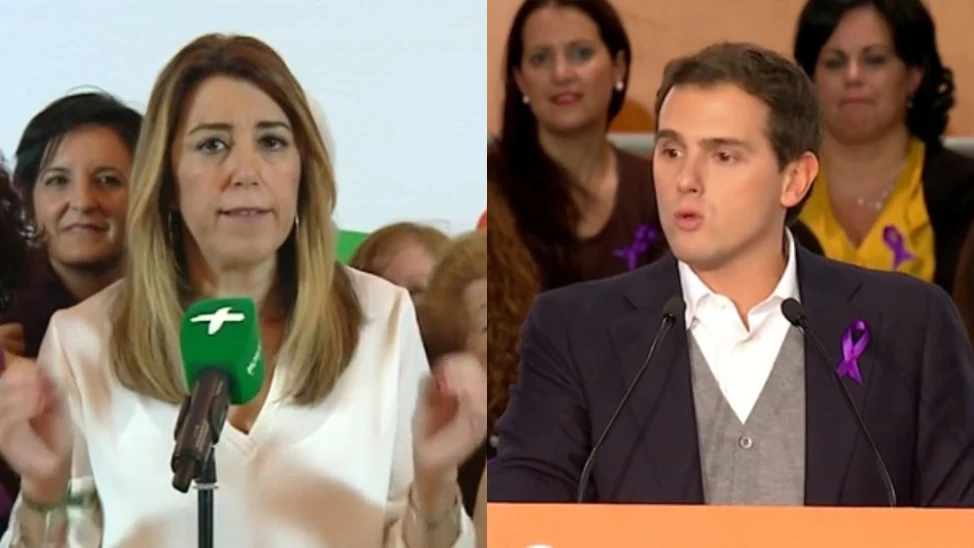 Susana Díaz y Albert Rivera