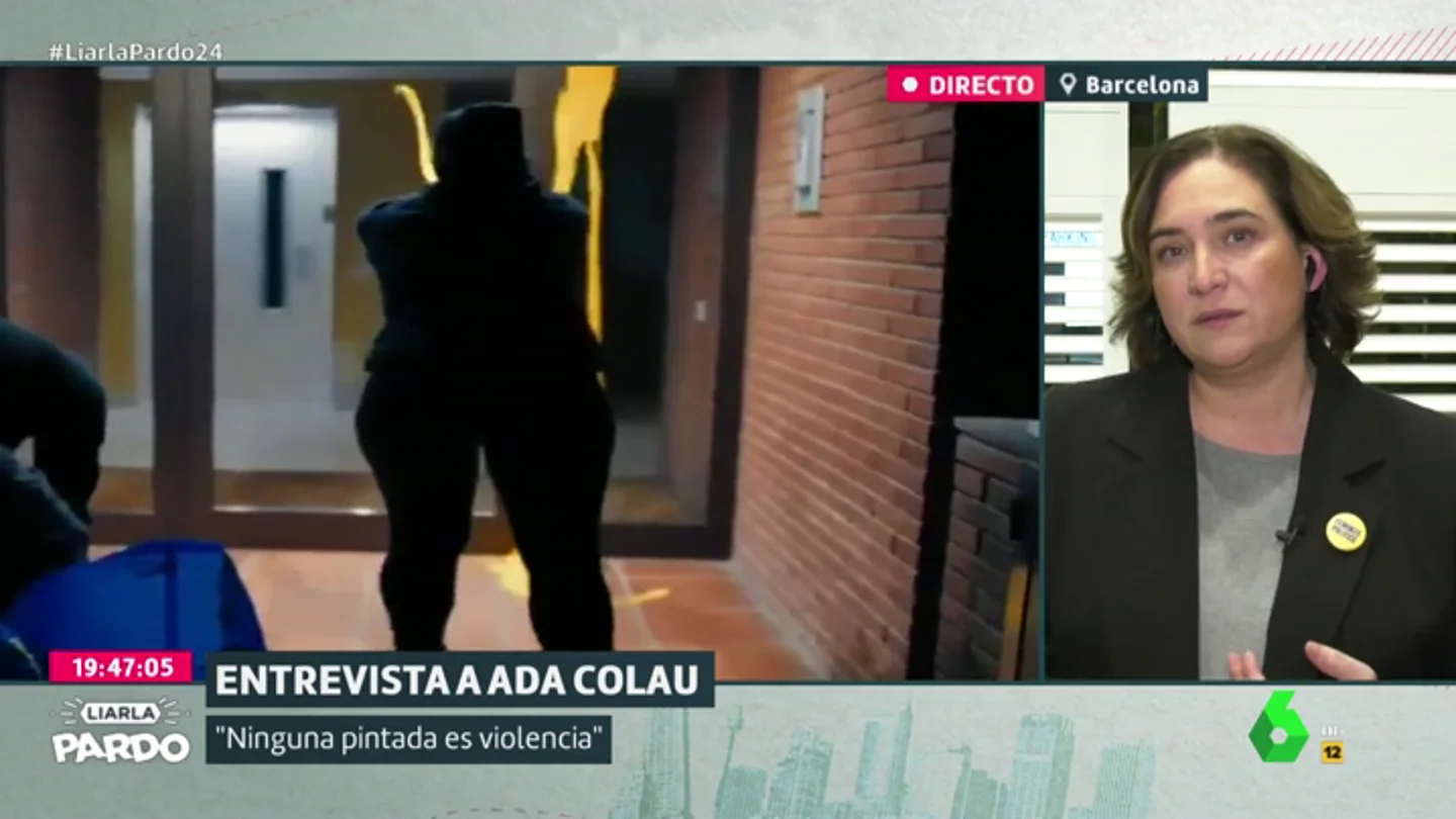 La alcaldesa de Barcelona, Ada Colau La alcaldesa de Barcelona, Ada Colau